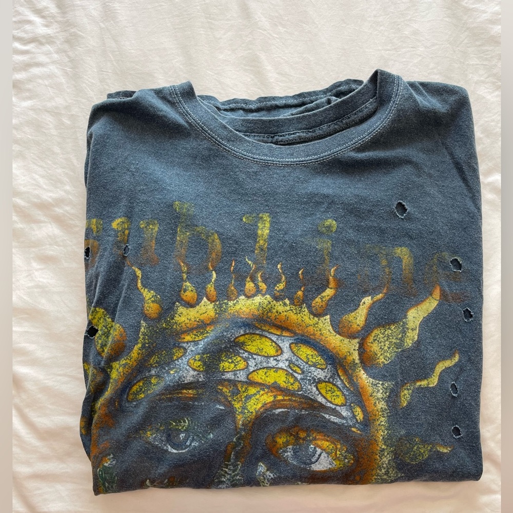 Urban Outfitters Sublime T-shirt dress in Navy, size L/XL.